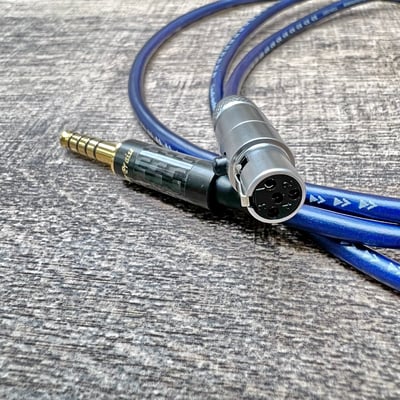 大力揚 Power Praise CAB199 日本鐵三角 TD04-0501 4.4mm平衡公 轉 mini XLR 4PIN 母 轉接線4