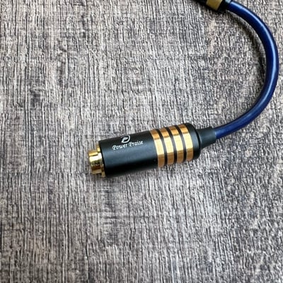 大力揚 Power Praise CAB138 日本鐵三角 TD04-0501 3.5mm立體公 轉 4.4mm母座 轉接線2