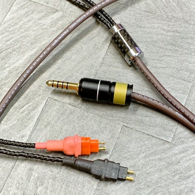 大力揚 Power Praise 維納斯 Venus 系列 6N無氧銅鍍銀混編 大耳機專用升級線 雙邊出線1