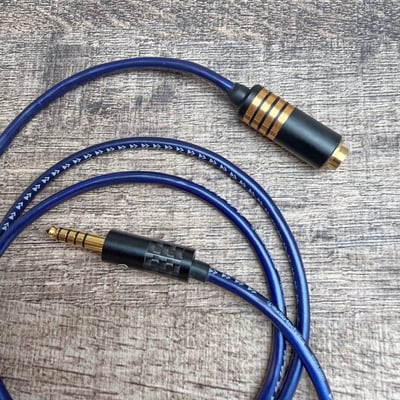 大力揚 Power Praise × 日本鐵三角 CAB216 4.4mm 公 to 4.4mm 母 平衡延長線3