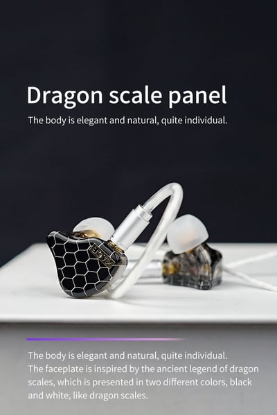 BGVP Scale Pro 鱗 圈鐵雙單元 耳道式耳機 MMCX (耳麥線版本)8