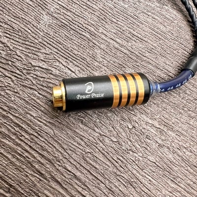 大力揚 Power Praise x 日本鐵三角 CAB165 Mojo / PHA-3 專用轉接線 雙3.5mm立體 轉 4.4mm平衡母座 線身2