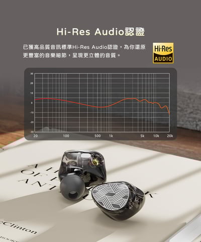 FiiO FA19 樓氏十單元動鐵 MMCX 單晶體純銀 可換線 入耳式耳機 耳道14