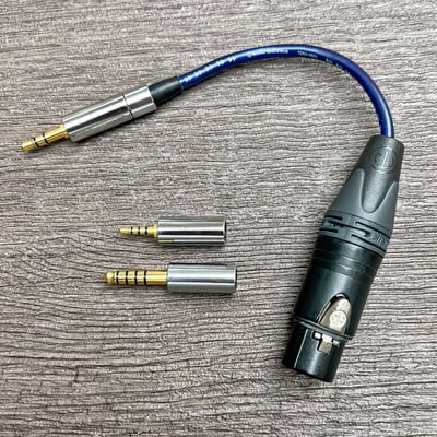 大力揚 Power Praise CAB196/0.15 日本鐵三角 Audio-Technica TD04-0501 PPIX-N-G 三合一 轉 4pin XLR 母座3