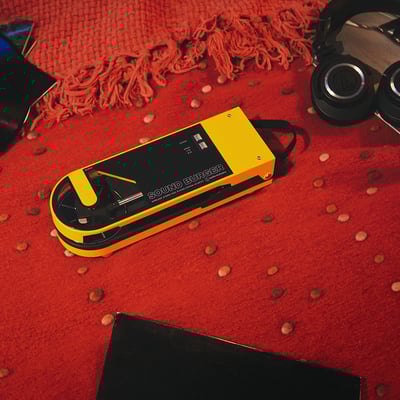 日本鐵三角 Audio-Technica AT-SB727 Sound Burger無線可攜式黑膠唱盤機8