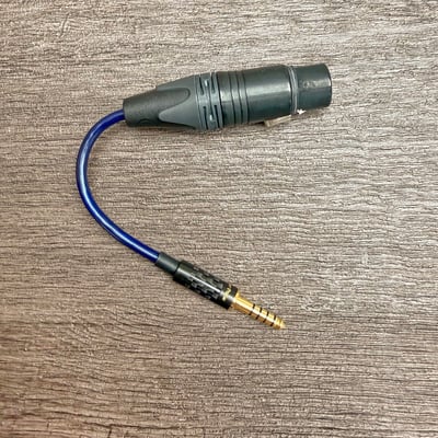 大力揚 Power Praise × 日本鐵三角 CAB150 4.4mm 平衡公 → 4pin XLR 母座 轉接線1