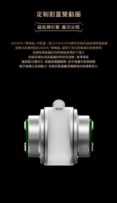 LETSHUOER 鑠耳 SONATA 奏鳴曲 十單元圈鐵靜混合旗艦 入耳式耳機｜弦甲奏鳴，萬曲歸序7