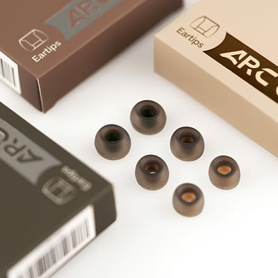 SGLRTY ARC Oval 號角矽膠耳塞｜ArcCurve™ 橢圓貼合・雙硬度超軟矽膠・一對二入2