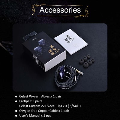 Kinera Celest 鳳鳴天音 Wyvern Black 黑龍 10mm LCP 動圈入耳式耳機 耳道式 CM 0.785