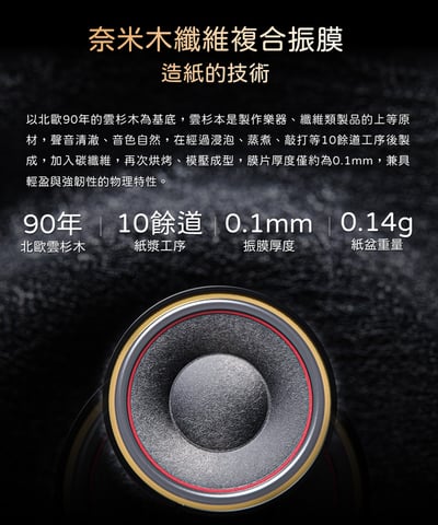 FiiO FT1 封閉式動圈頭戴式 黑胡桃實木外殼 可換線耳機4