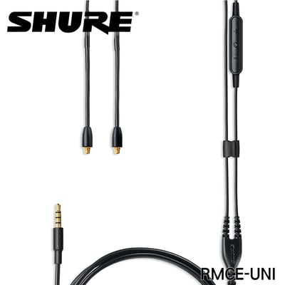 RMCE-UNI 美國 Shure MMCX插針 智慧型手機線控專用 (含麥克風/音量控制)1