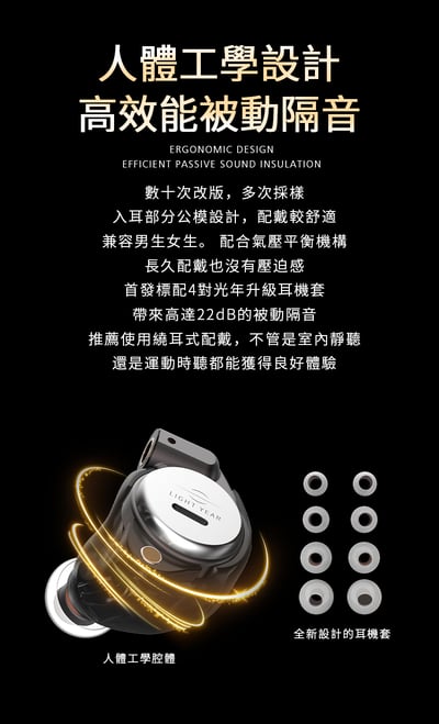 弱水時砂 Rose technics Star City 5 Pro 入耳式耳機 2動鐵+1動圈 HIFI 耳道式耳機9