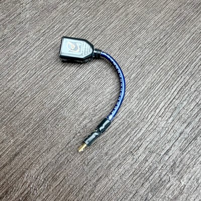 大力揚 x 日本鐵三角 DL027/0.1 Micro USB 公頭轉 USB-A 母座 OTG USB DAC 專用傳輸線1