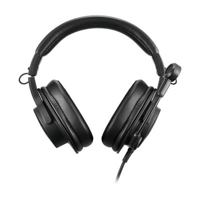 Audio-Technica ATH-M20xSTS 直播監聽耳機麥克風｜監聽耳機＋電容麥克風一次整合，直播、遊戲、Podcast 不用再多擺一支桌上麥 🎧🎙️3