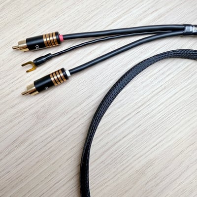 大力揚 Power Praise CAB218 屏蔽 RCA 訊號線｜含接地線・黑膠唱機／唱頭放大器專用7