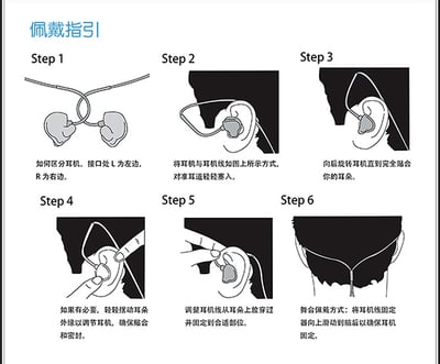 See audio 『Bravery』勇氣 四動鐵單元 耳道式耳機 CM插針9