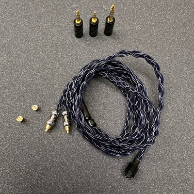 大力揚 Power Praise 星弦 8芯 (Hoshi no Gen) 耳機升級線 單晶純銀/李茲12