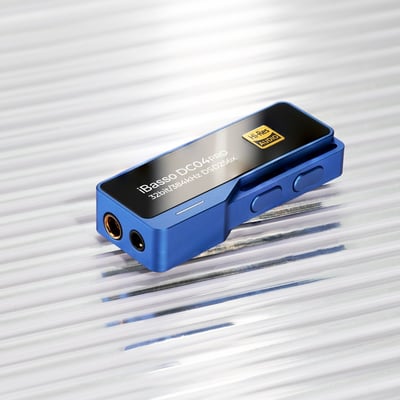 iBasso Audio DC04Pro 小尾巴 USB DAC 隨身hifi解碼耳放DAC轉3.5/4.4平衡8