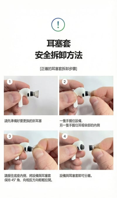 AZLA SednaEarfit XELASTEC II AirPods Pro 3 專用耳塞套 全新升級登場15