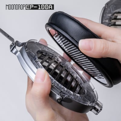 MoonDrop 水月雨 HP-PARA (EP-100A) 樂園 羊皮 耳罩升級套組2