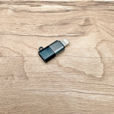 EPEL017 蘋果 Lightning 公 OTG 轉 TYPE-C 母 一般版 小尾巴轉接用(不能充電)2