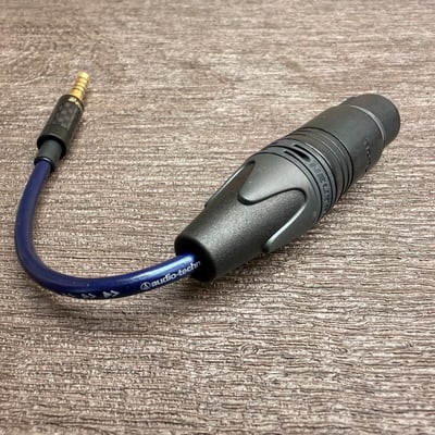 大力揚 Power Praise × 日本鐵三角 CAB150 4.4mm 平衡公 → 4pin XLR 母座 轉接線2