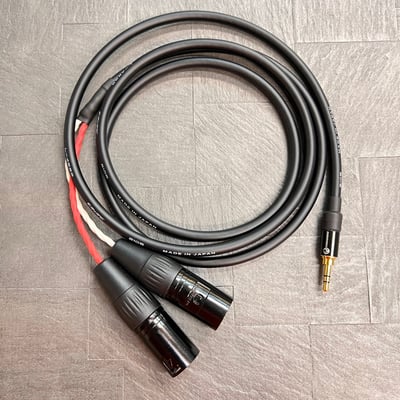 Power Praise 大力揚 CAB179 Canare L-4E6S 3.5mm公 轉 立體XLR公 轉接線 歐規/美規1