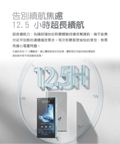FIIO JM21 Hi-Fi無損隨身音樂播放器｜輕薄機身×強悍音質 × 全能應用一次滿足12