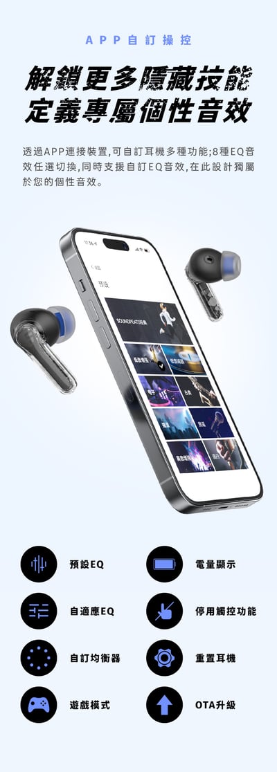 【SoundPeats】Clear 真無線藍牙耳機 (入耳/通話降噪/40hr/藍芽5.3)11