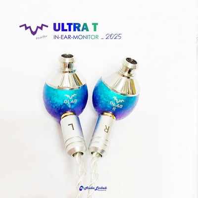 Feverfew 小白菊 ULTRA T 鈦蛋超人｜2025新色深藍綠｜鈦合金職人手作入耳式耳機2