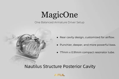 AFUL Acoustics MagicOne 單動鐵 耳道式耳機 監聽 革命性 SE-Math 聲學技術8