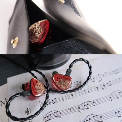 Tangzu唐族 x HBB 九天玄女 雙動圈入耳式耳機 耳道式 CM 0.78mm11