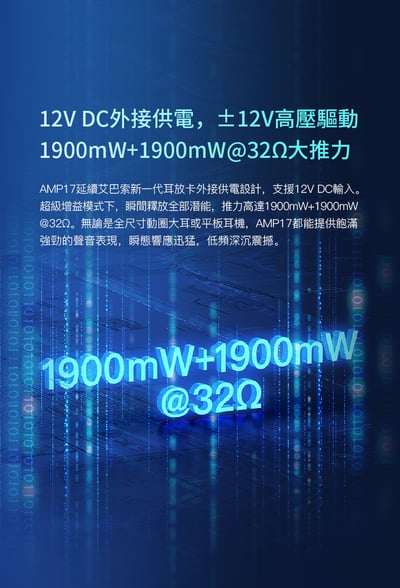 iBasso Audio AMP17 氮化鎵晶體管分立元件平衡耳放卡｜旗艦級便攜聲學革新7