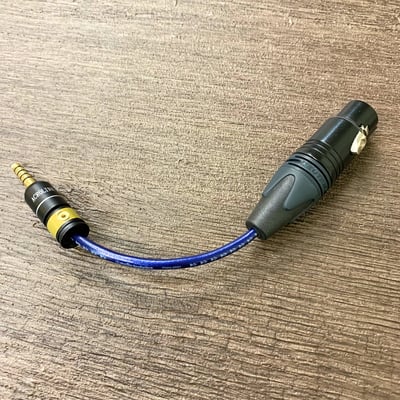 大力揚 Power Praise × 日本鐵三角 CAB150 4.4mm 平衡公 → 4pin XLR 母座 轉接線5
