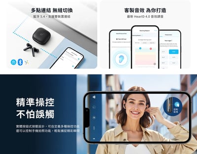 soundcore Liberty 5 真無線降噪耳機｜極致降噪 Hi-Res 杜比環繞 48H長效續航8