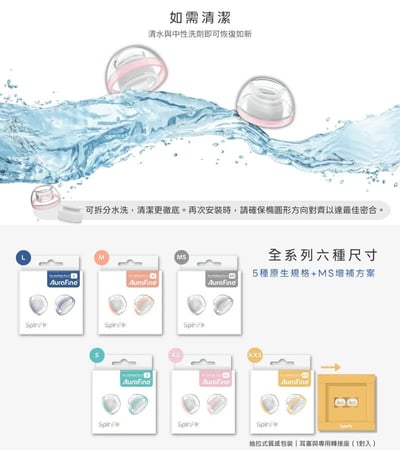 SpinFit AuraFine AirPods Pro 3 專用耳塞｜隱形貼合，讓配戴更自然穩定6
