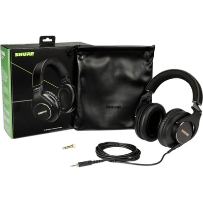 美國 SHURE SRH840A 新版 耳罩式 監聽耳機 (台灣公司貨)6