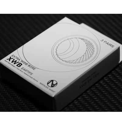 Nostalgia Audio XWB 耳塞 | 特寬出音口 | 醫療級矽膠 | 一盒三對｜公司貨8