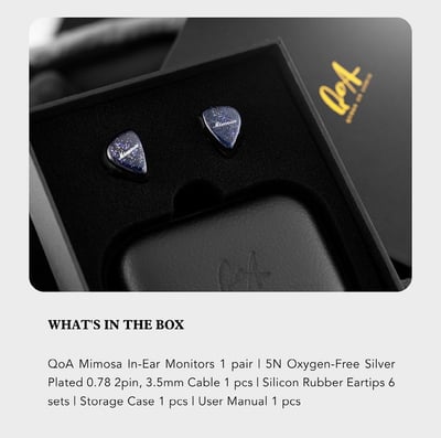 Kinera Celest QoA Mimosa 含羞草 雙單元入耳式耳機｜動圈+平板，聲音均衡細膩7