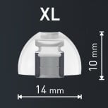 台灣 SPINFIT NEO 矽膠耳塞 一對二入 含細管轉接環15