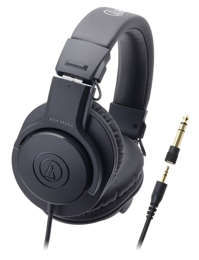 Audio-technica 日本鐵三角 ATH-M20x 專業型監聽耳機 台灣鐵三角公司貨7