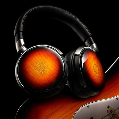 Audio-Technica ATH-WP900SE 三色日落木殼限量耳罩式耳機2