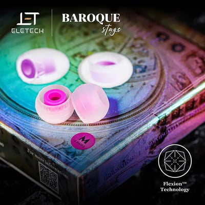 ELETECH Baroque Stage 巴洛克 耳機矽膠套 【聽得見的舞台藝術】10