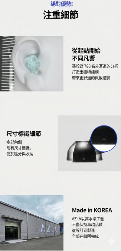 AZLA SednaEarfit XELASTEC II AirPods Pro 3 專用耳塞套 全新升級登場13