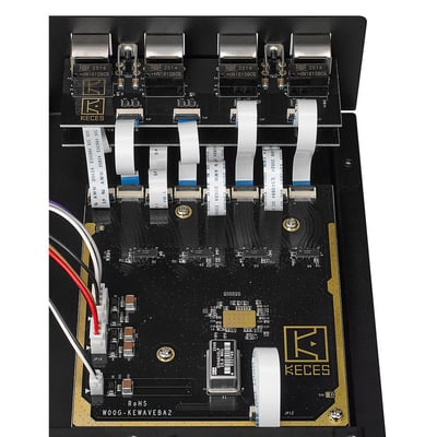 KECES Ewave Audio Grade Switch 音響級網路交換器｜OCXO 時鐘 8埠千兆4