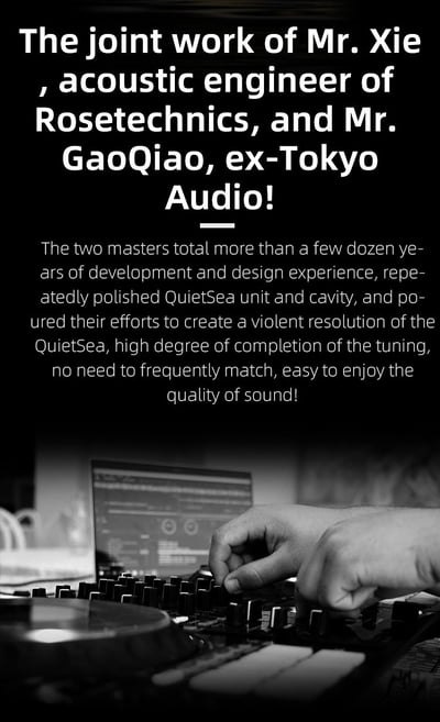 弱水時砂 Rose technics x iKKO 聯名 靜海 Quiet Sea 拓樸振膜單動圈 耳道式耳機10