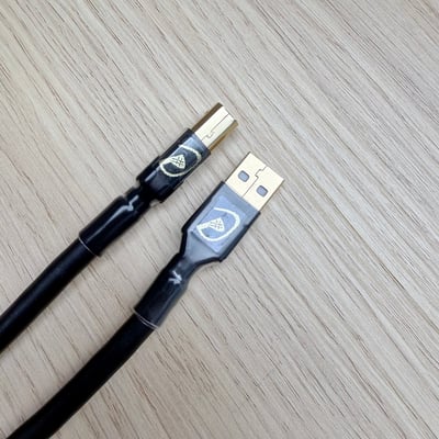 大力揚 × 日本鐵三角 DL091 PP-CU4040-GT7D Type-A 轉 Type-B USB 數位訊號線｜四芯無氧銅導體3