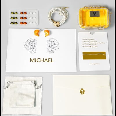 Artpical Michael 米迦勒 圈鐵靜混合單元 CM 0.78mm 可換線 入耳式耳機 耳道式10