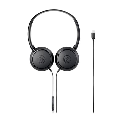 Audio-Technica 日本鐵三角 ATH-S120C Type-C™用 耳罩式耳機7