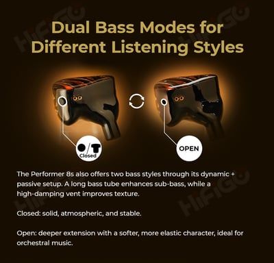 AFUL Acoustics Performer 8S 木星迴響 四混合單元 入耳式耳機 監聽 ｜飽滿、開闊，細節與音樂感一次展開8
